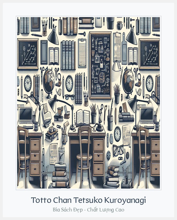 Bìa sách Totto Chan Tetsuko Kuroyanagi