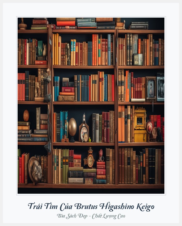 Bìa sách Trái Tim Của Brutus Higashino Keigo