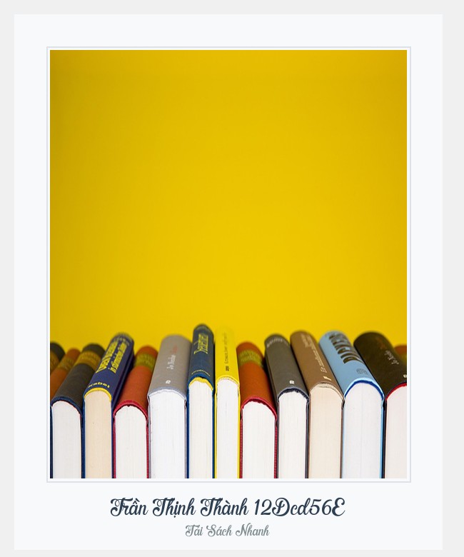 Bìa sách Trần Thịnh Thành 12Dcd56E