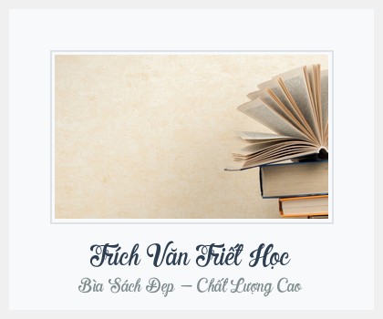 Bìa sách Trích Văn Triết Học