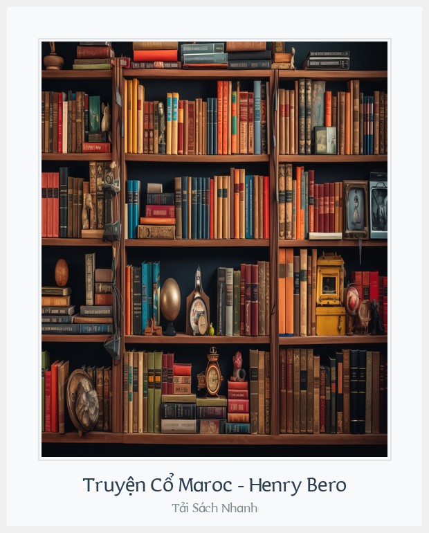 Bìa sách Truyện Cổ Maroc - Henry Bero