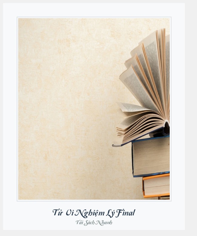 Bìa sách Tử Vi Nghiệm Lý Final