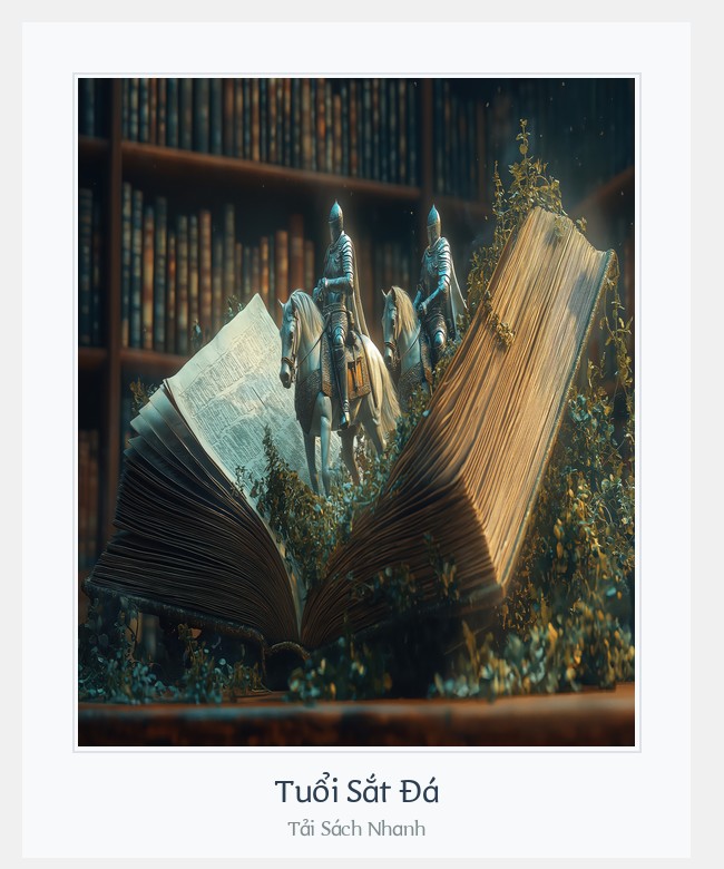 Bìa sách Tuổi Sắt Đá