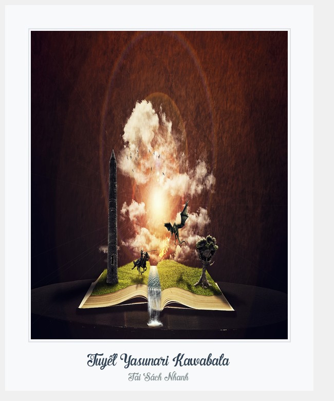 Bìa sách Tuyết Yasunari Kawabata