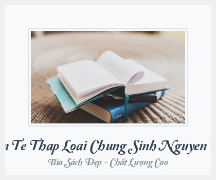 Bìa sách Van Te Thap Loai Chung Sinh Nguyen Du