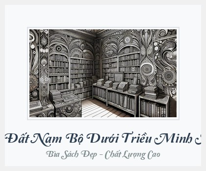 Bìa sách Vùng Đất Nam Bộ Dưới Triều Minh Mạng