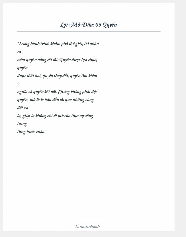 Trích đoạn 05 Quyền