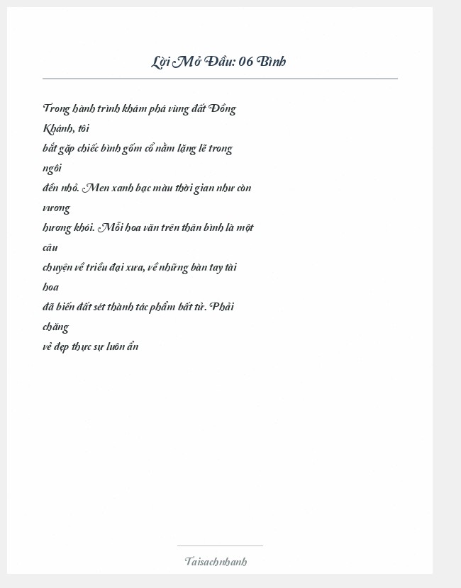Trích đoạn 06 Bình