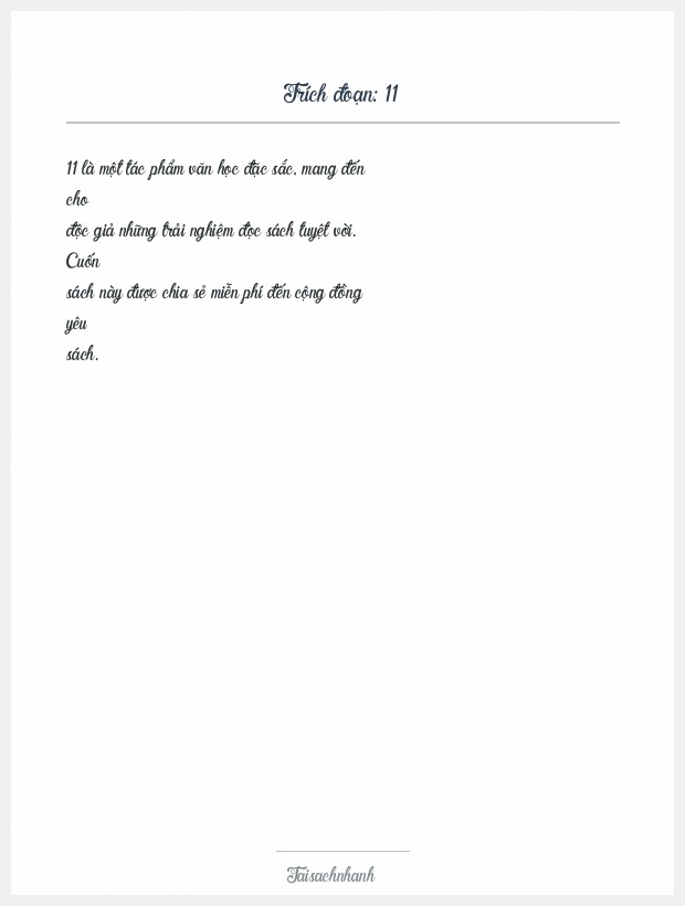 Trích đoạn 11