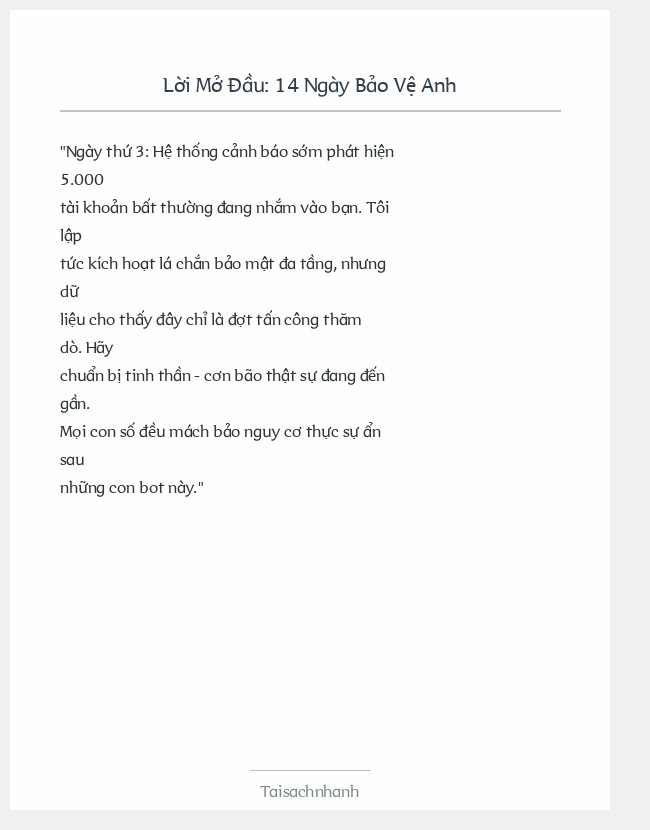 Trích đoạn 14 Ngày Bảo Vệ Anh