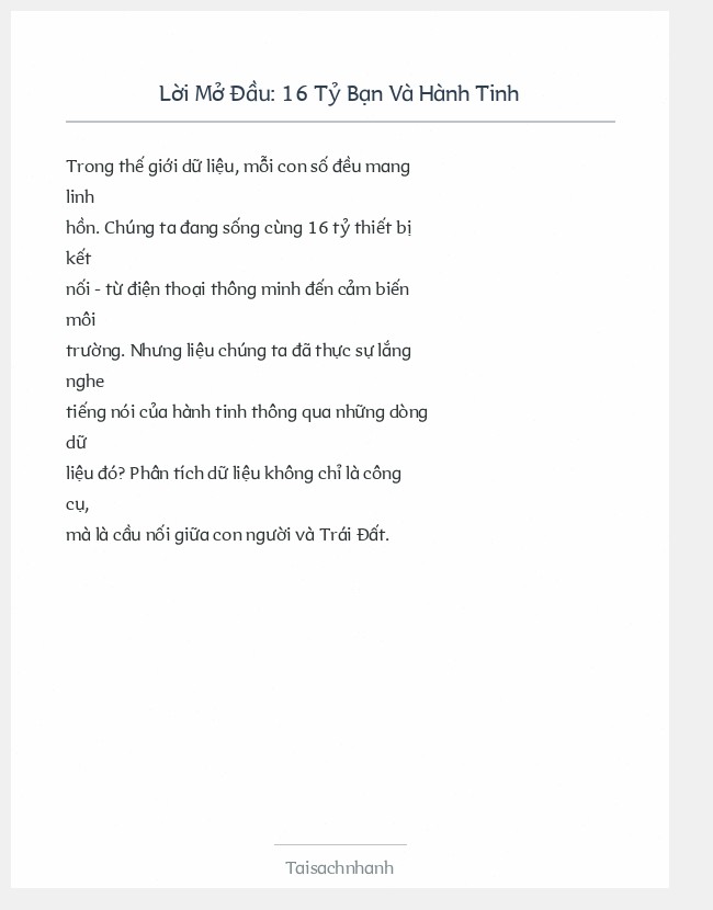 Trích đoạn 16 Tỷ Bạn Và Hành Tinh