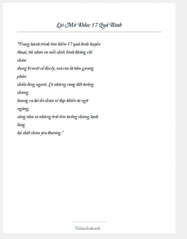 Trích đoạn 17 Quả Bình