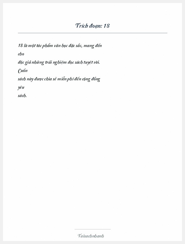 Trích đoạn 18