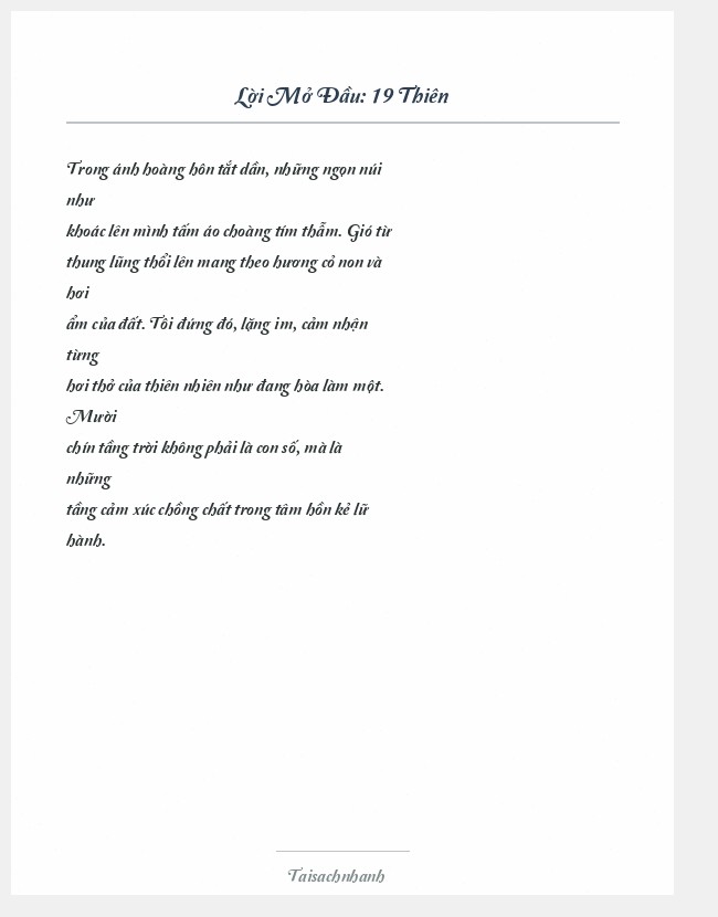 Trích đoạn 19 Thiên