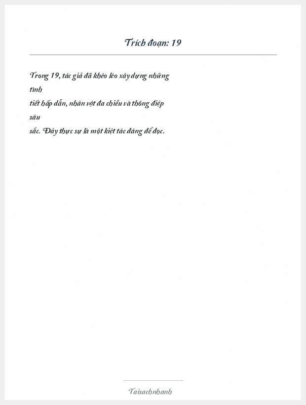 Trích đoạn 19