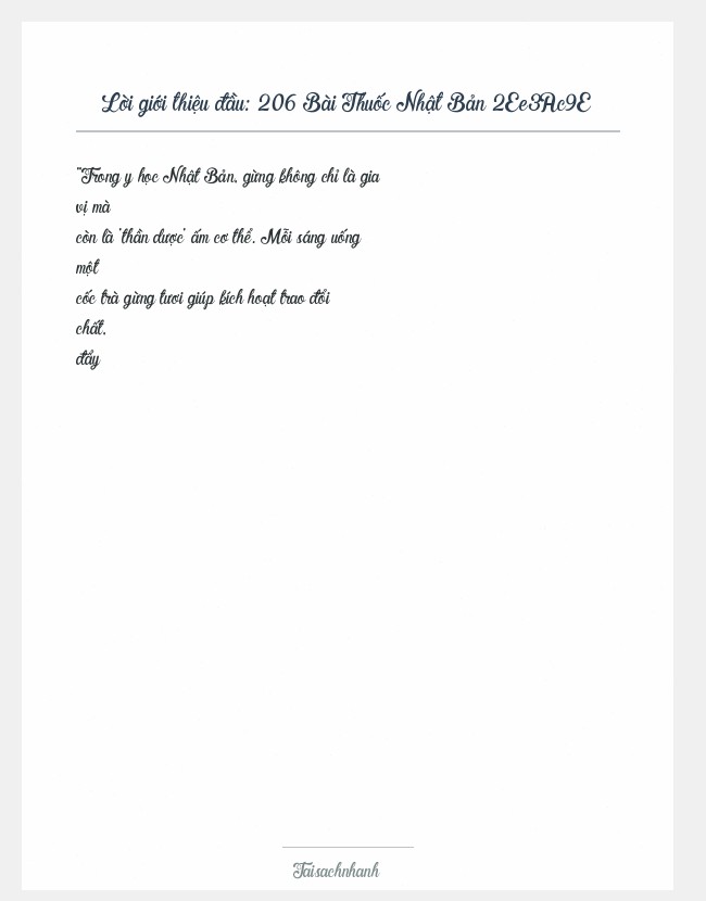 Trích đoạn 206 Bài Thuốc Nhật Bản 2Ee3Ac9E