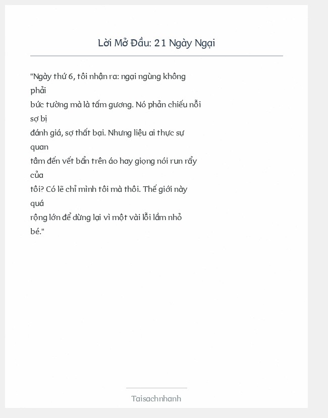 Trích đoạn 21 Ngày Ngại