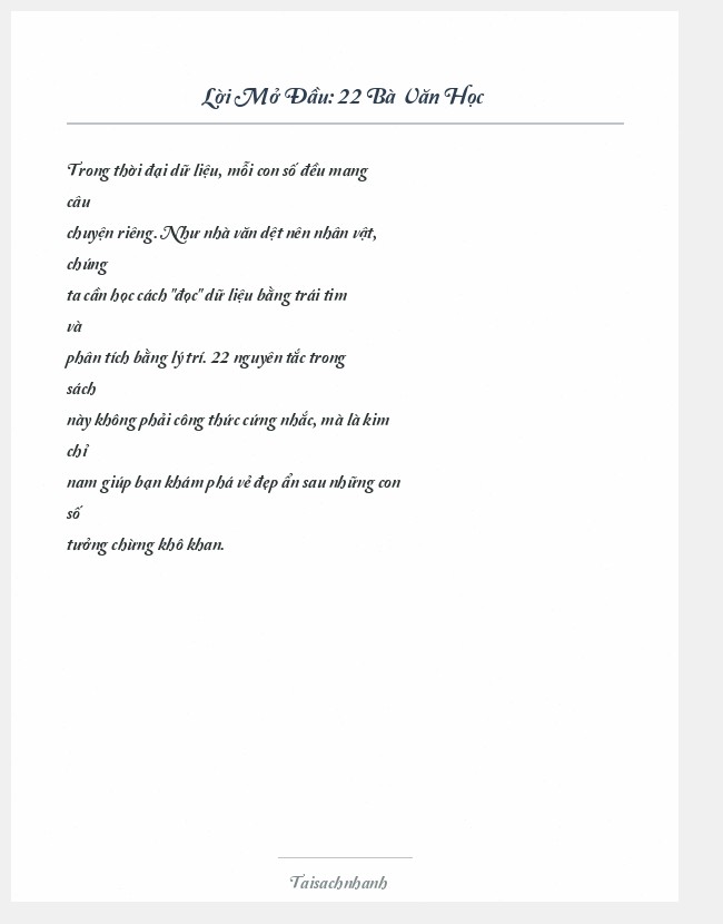 Trích đoạn 22 Bà Văn Học