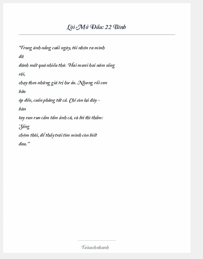 Trích đoạn 22 Bính