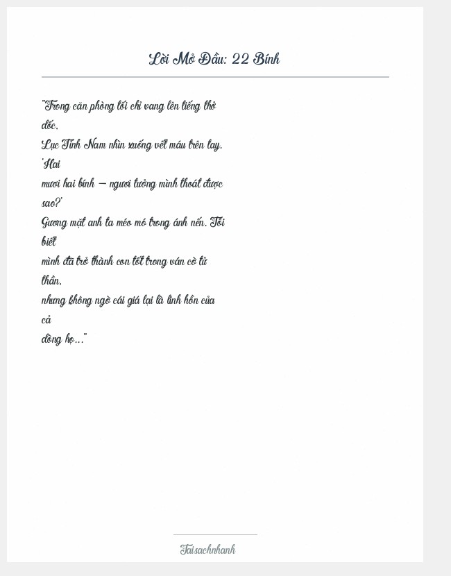 Trích đoạn 22 Bính