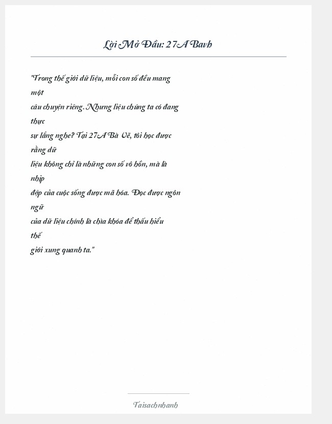 Trích đoạn 27A Bavh