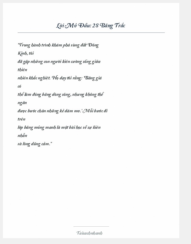 Trích đoạn 28 Băng Trắc