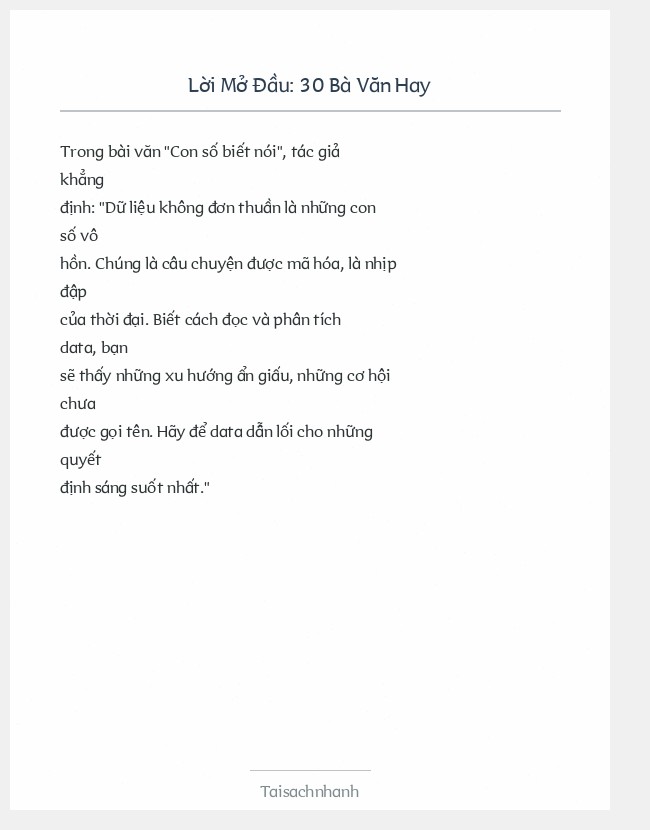 Trích đoạn 30 Bà Văn Hay