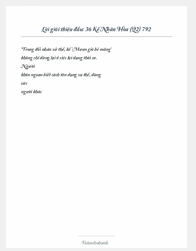 Trích đoạn 36 Kế Nhân Hòa (Q2) 792