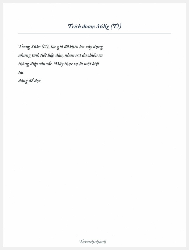 Trích đoạn 36Ke (T2)