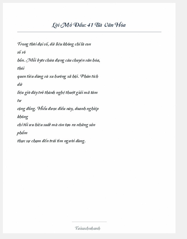 Trích đoạn 41 Bà Văn Hóa