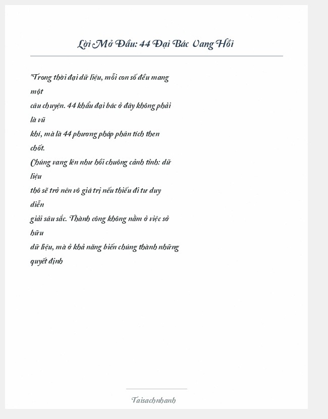 Trích đoạn 44 Đại Bác Vang Hồi