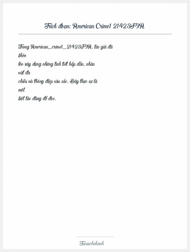 Trích đoạn American Crime1 21423F9A