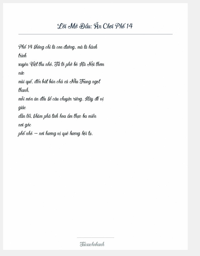 Trích đoạn Ăn Chơi Phố 14