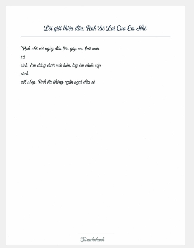 Trích đoạn Anh Sẽ Lại Cưa Em Nhé