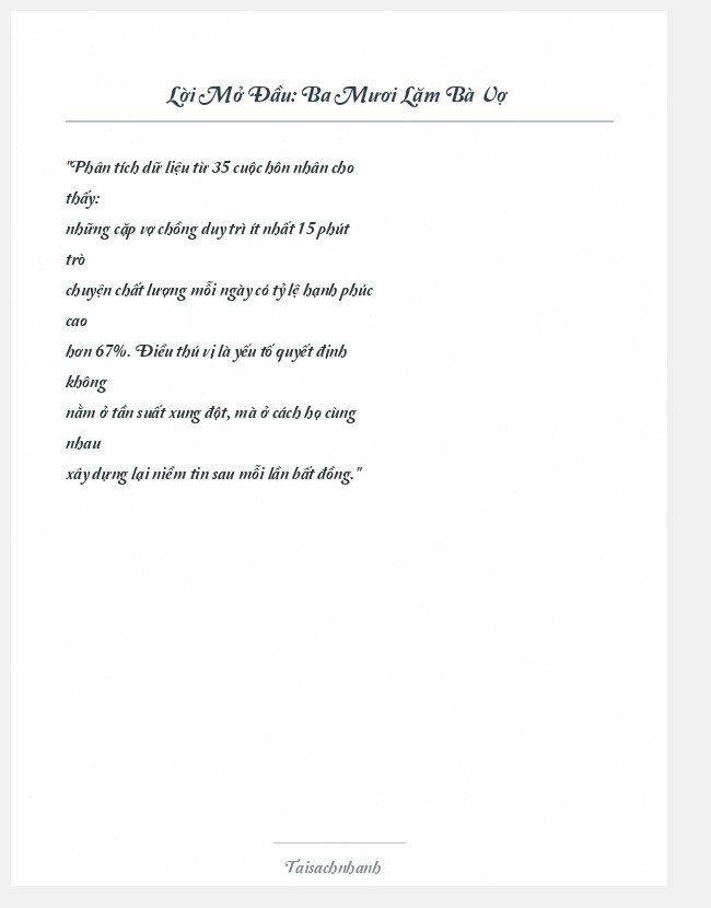 Trích đoạn Ba Mươi Lăm Bà Vợ