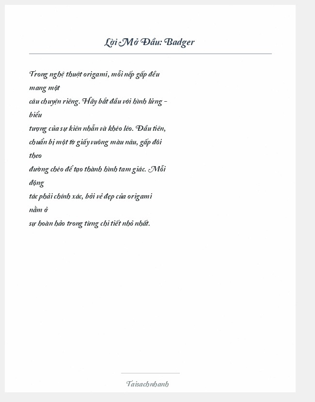 Trích đoạn Badger