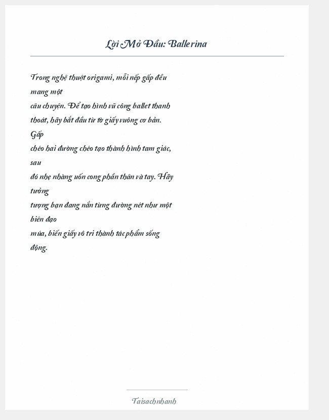 Trích đoạn Ballerina