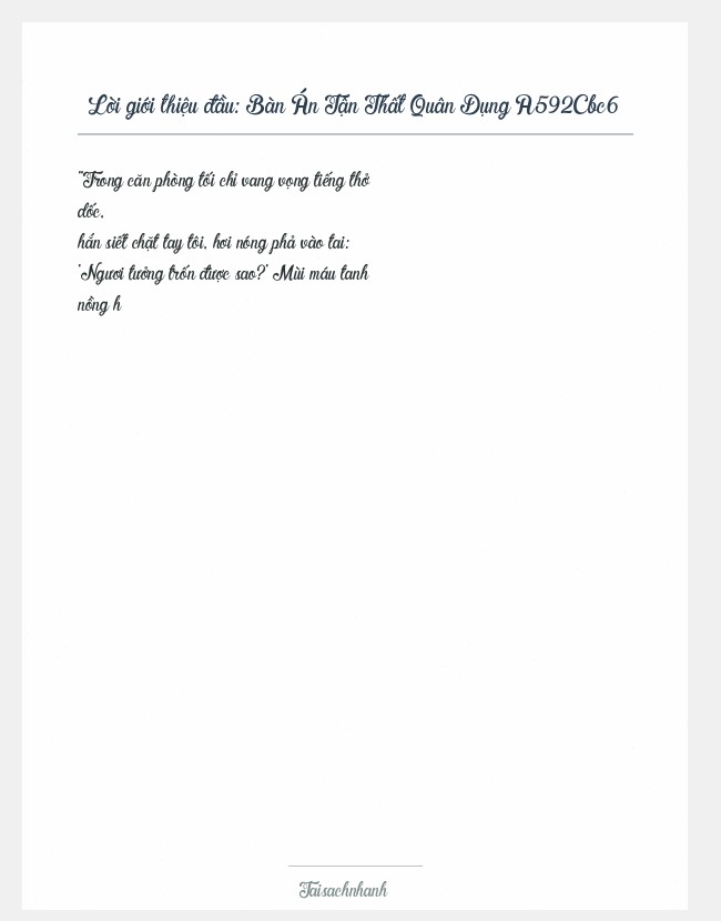 Trích đoạn Bàn Án Tận Thất Quân Dụng A592Cbc6