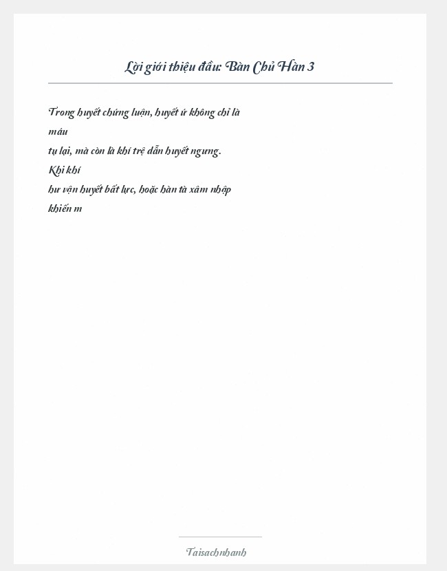 Trích đoạn Bàn Chủ Hàn 3