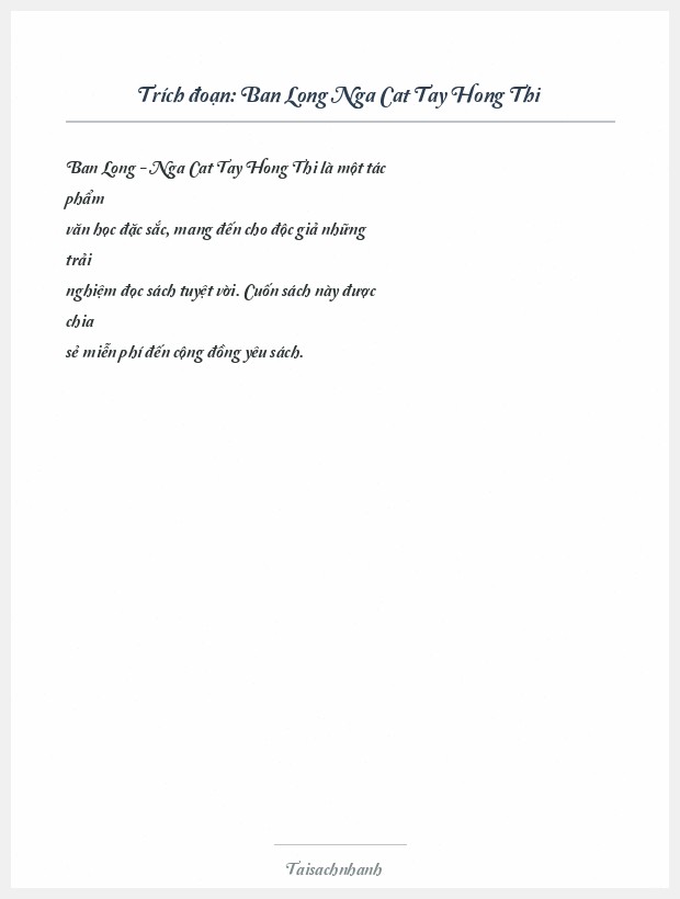 Trích đoạn Ban Long Nga Cat Tay Hong Thi