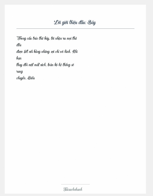 Trích đoạn Bảy