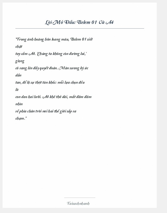 Trích đoạn Belem 01 Và A4