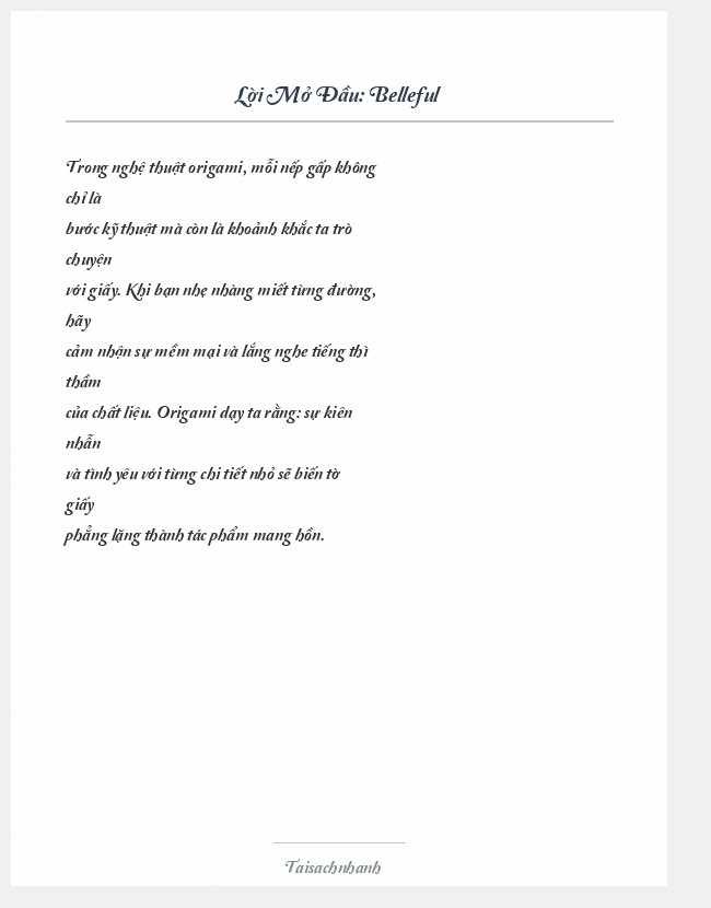 Trích đoạn Belleful