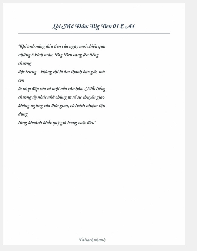 Trích đoạn Big Ben 01 E A4