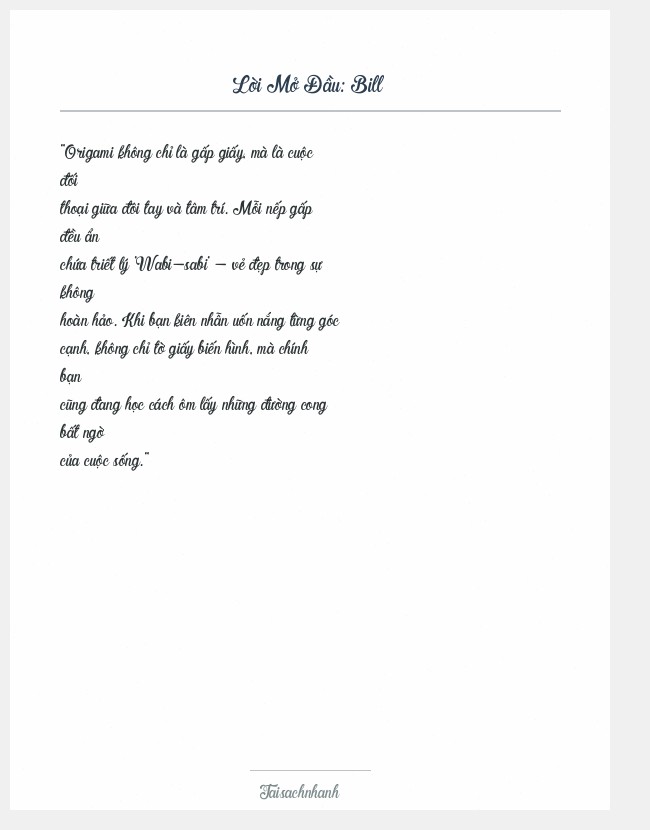Trích đoạn Bill
