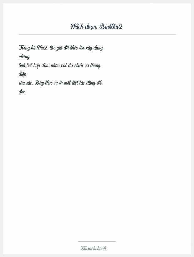 Trích đoạn Binhthu2