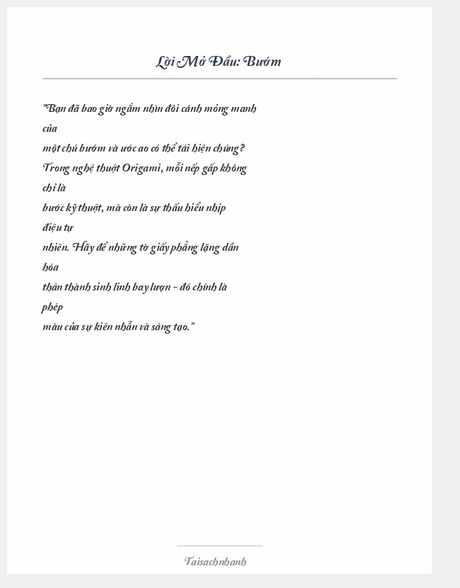 Trích đoạn Bướm