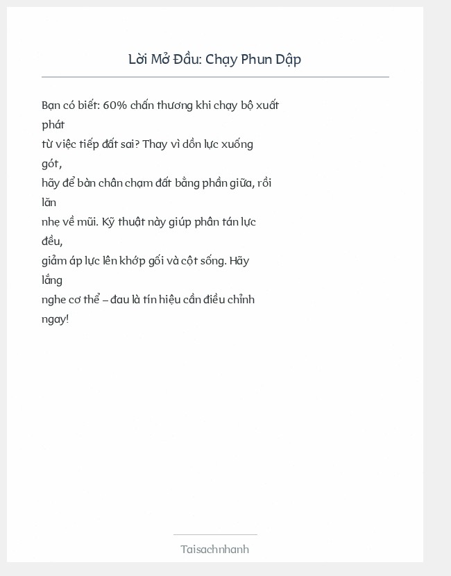 Trích đoạn Chạy Phun Dập