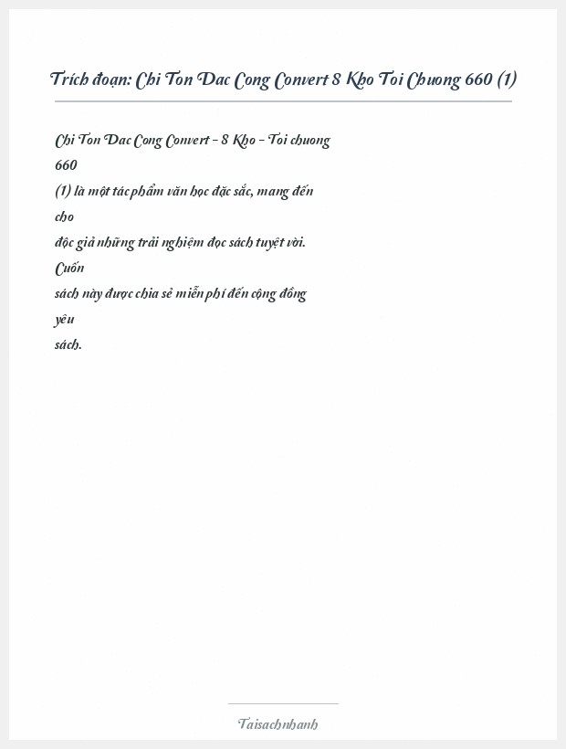 Trích đoạn Chi Ton Dac Cong Convert 8 Kho Toi Chuong 660 (1)
