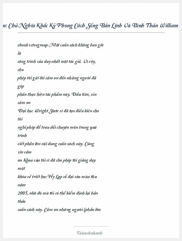 Trích đoạn Chủ Nghĩa Khắc Kỷ Phong Cách Sống Bản Lĩnh Và Bình Thản William B. Irvine